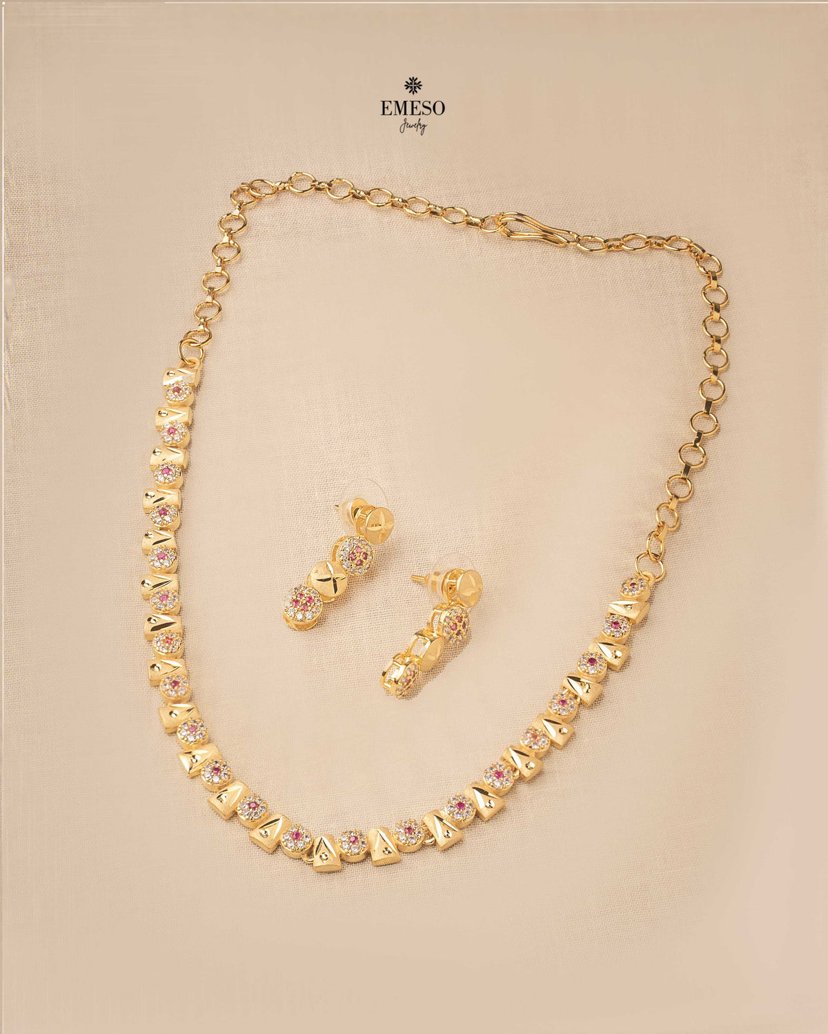Gold Plated 18k 1.6gm Necklace EGP0028
