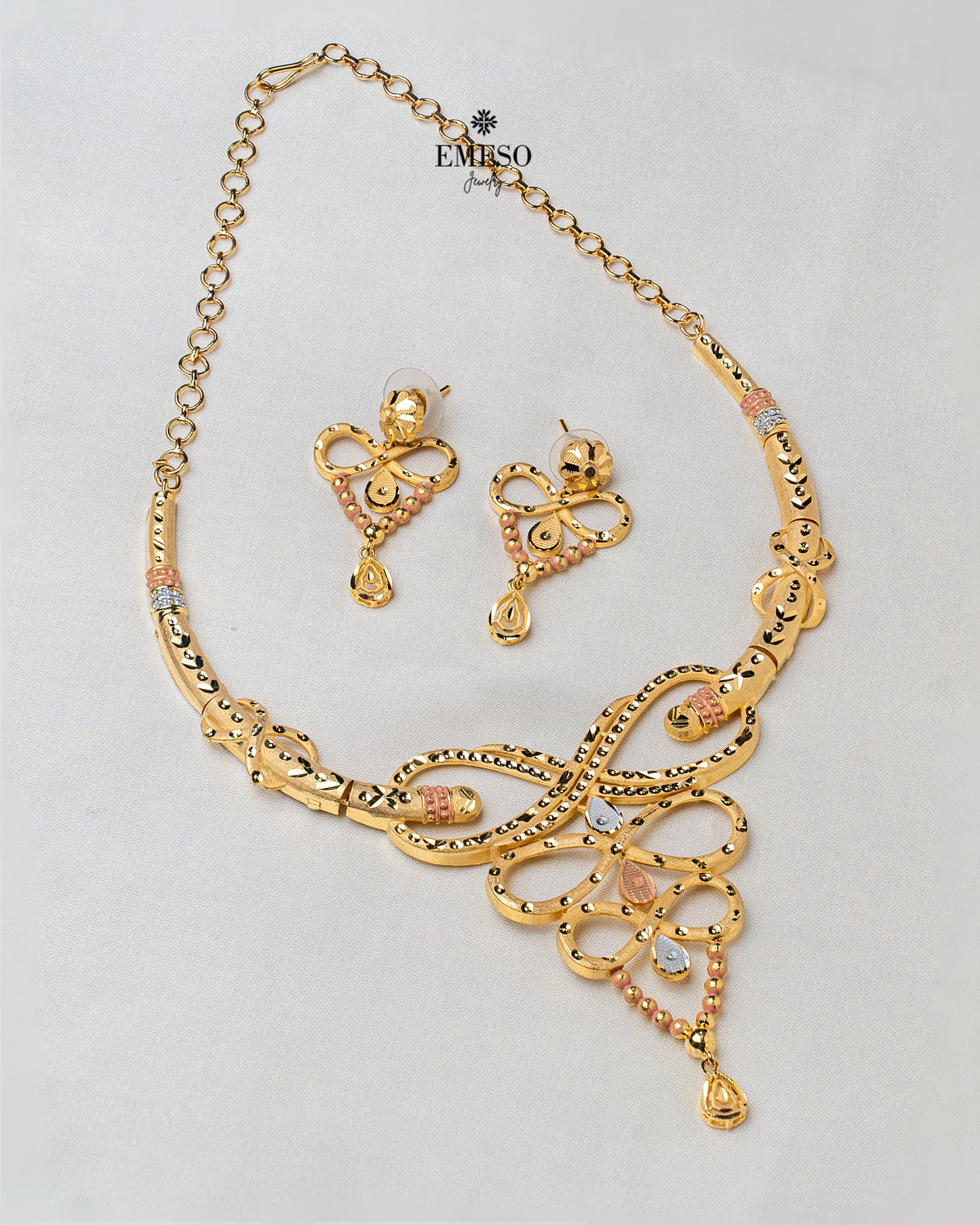 Gold Plated 18k 1.6gm Necklace EGP0021