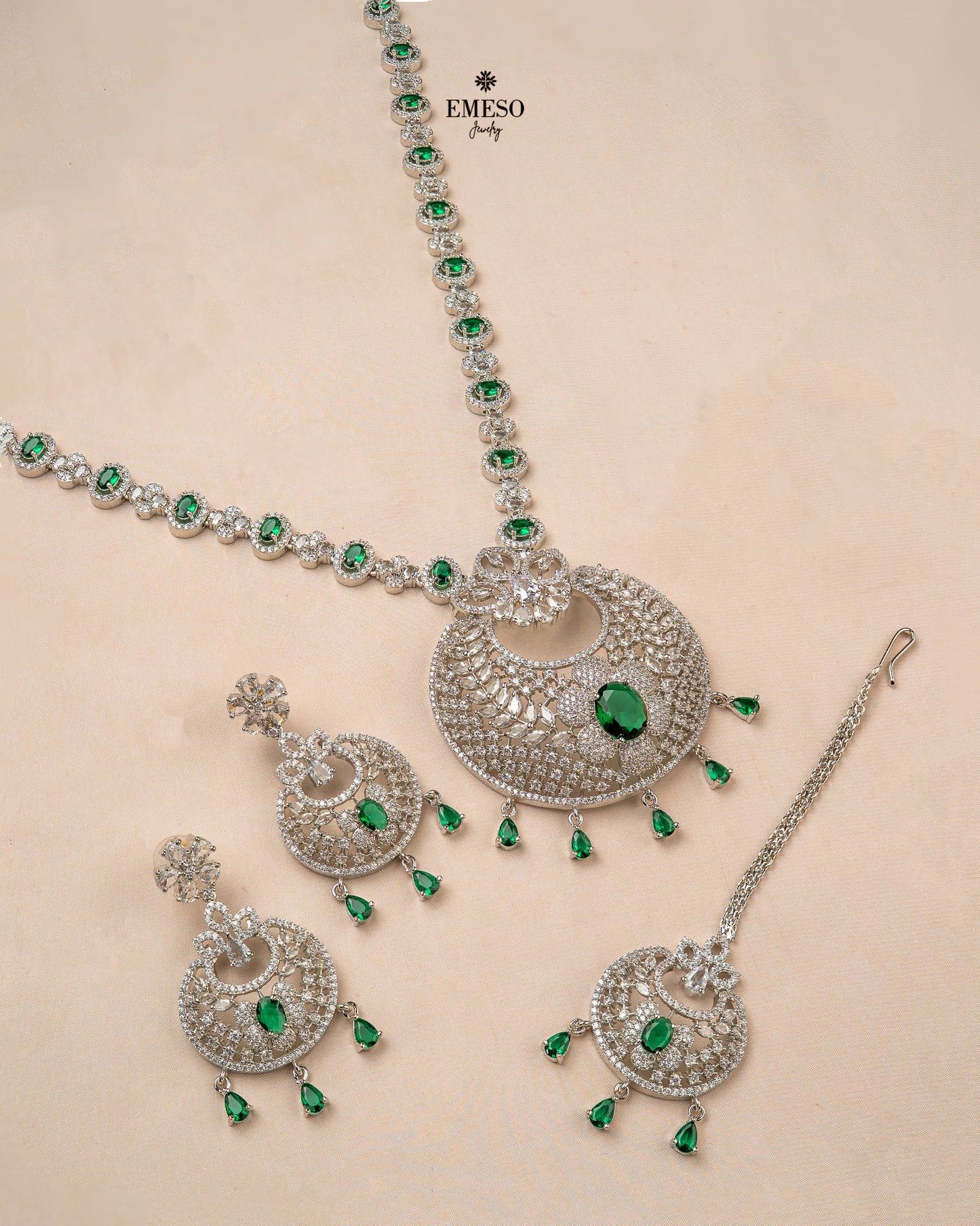 Dimond cut Necklaces EDN0055
