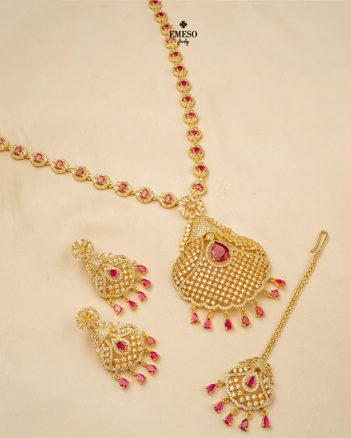 Dimond cut Necklaces EDN0020