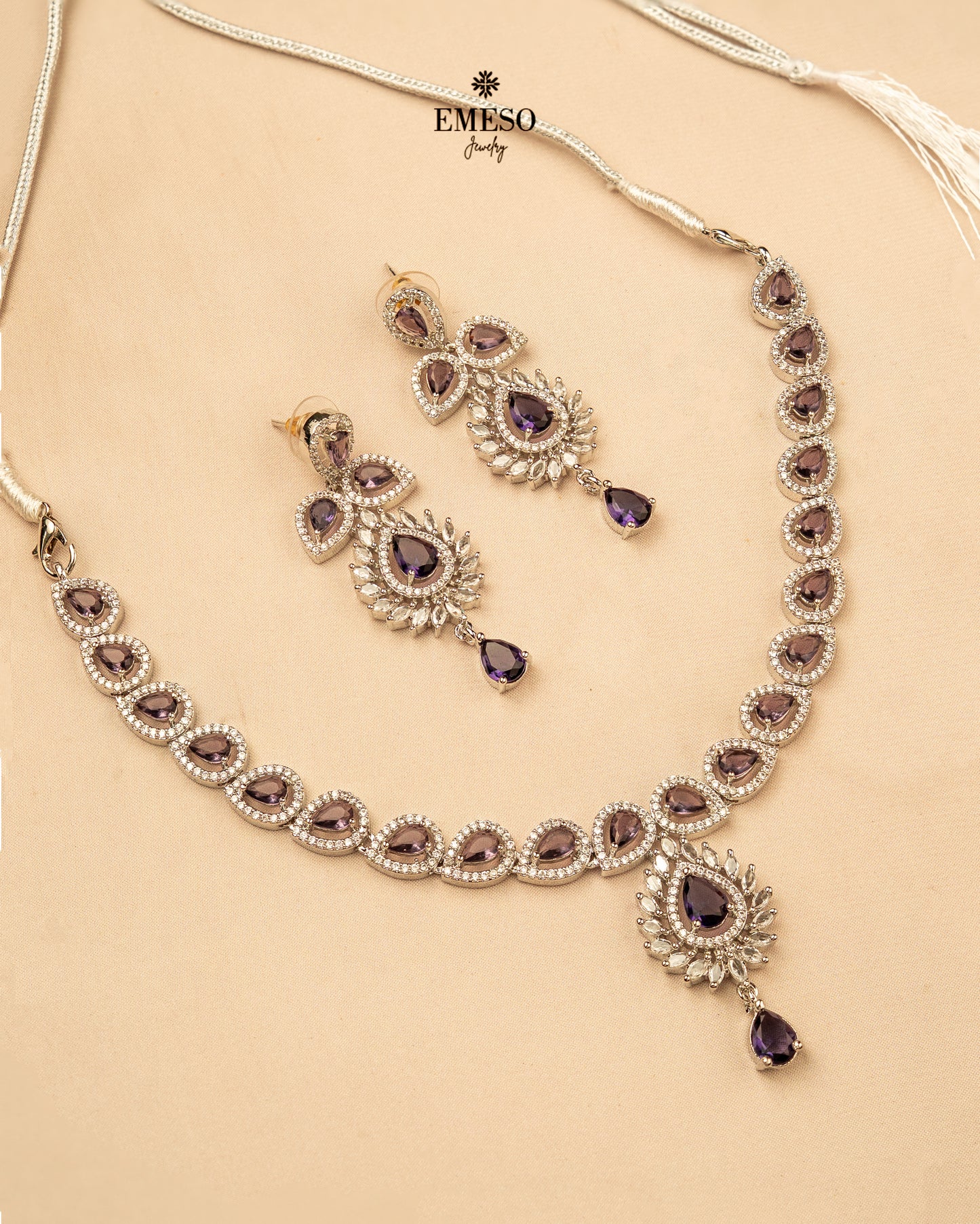 Dimond cut Necklaces EDN0034
