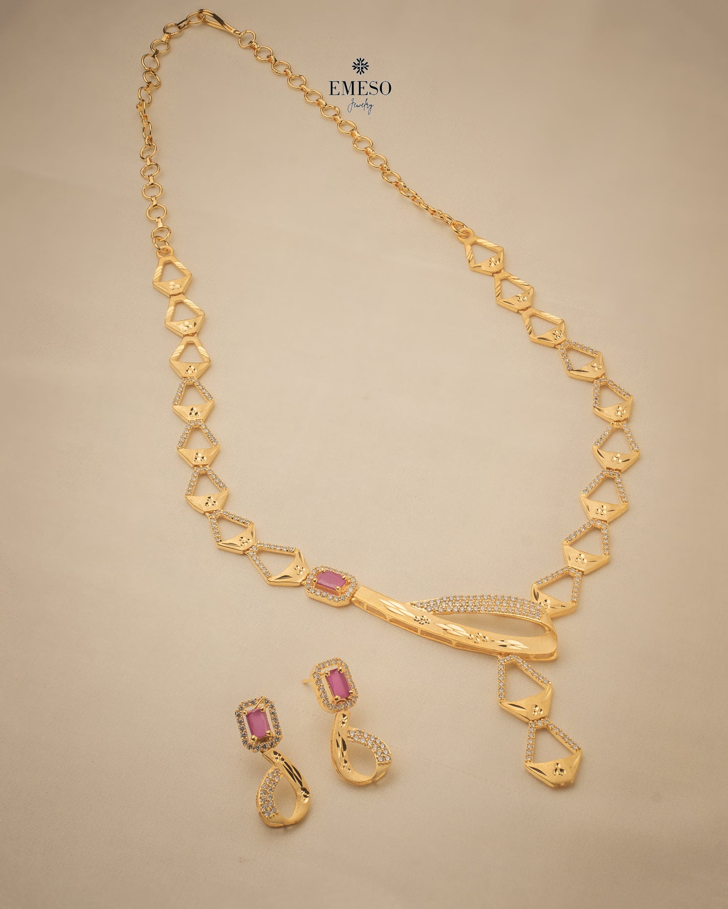 Gold Plated 18k 1.6gm Necklace EGP0008