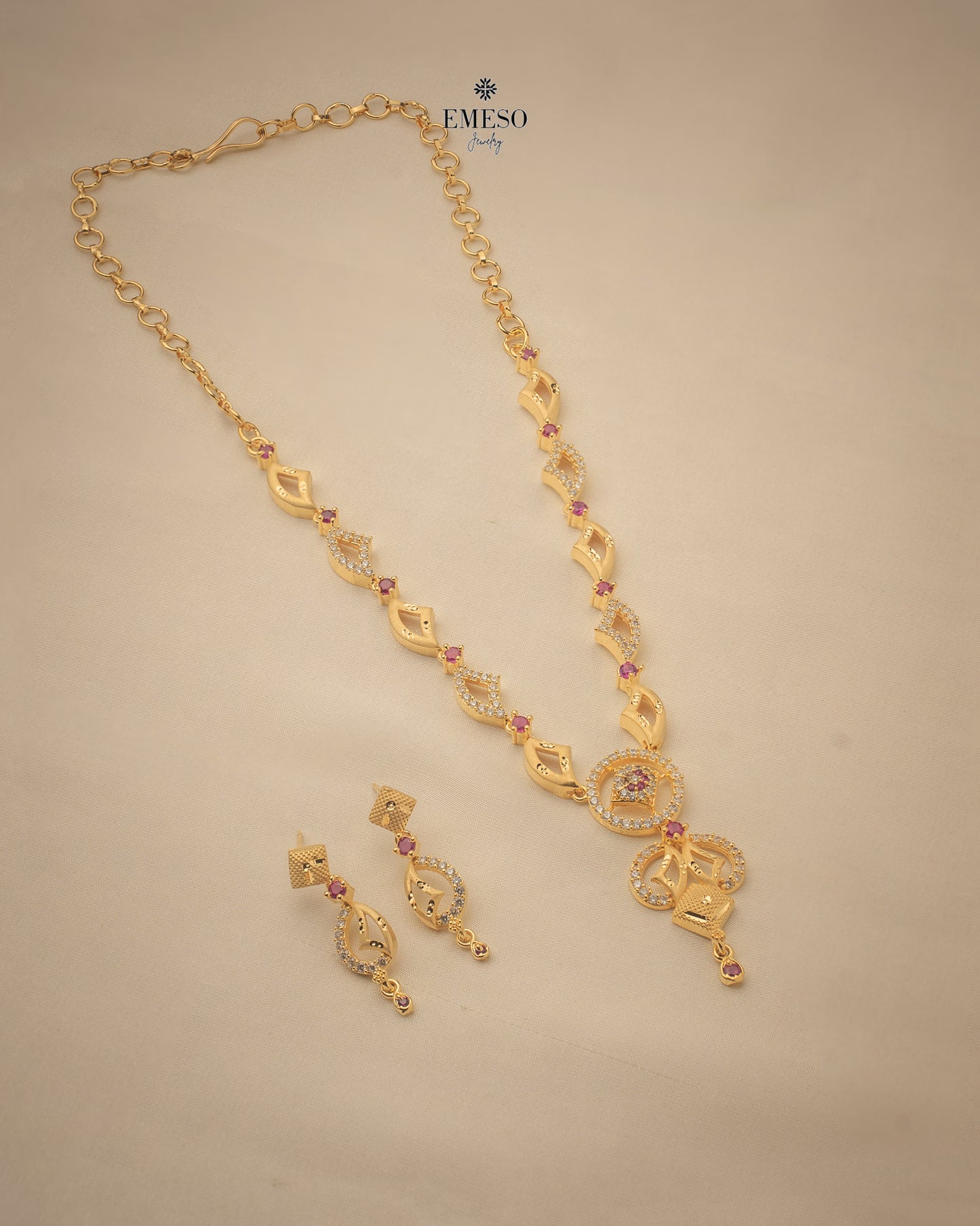 Gold Plated 18k 1.6gm Necklace EGP0009