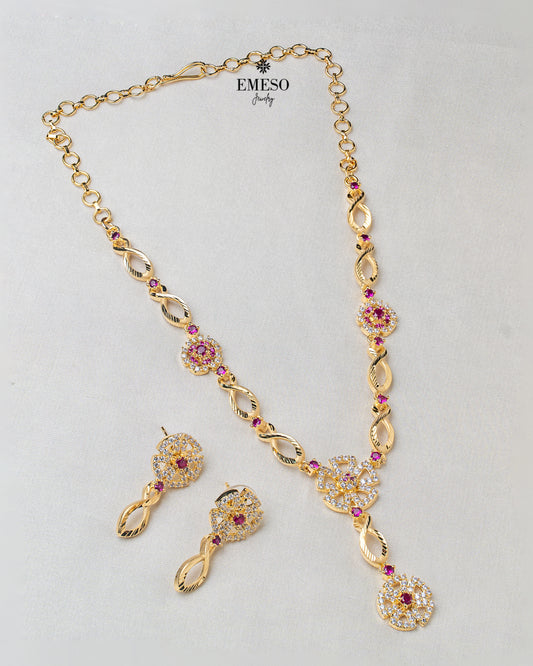 Gold Plated 18k 1.6gm Necklace EGP0022