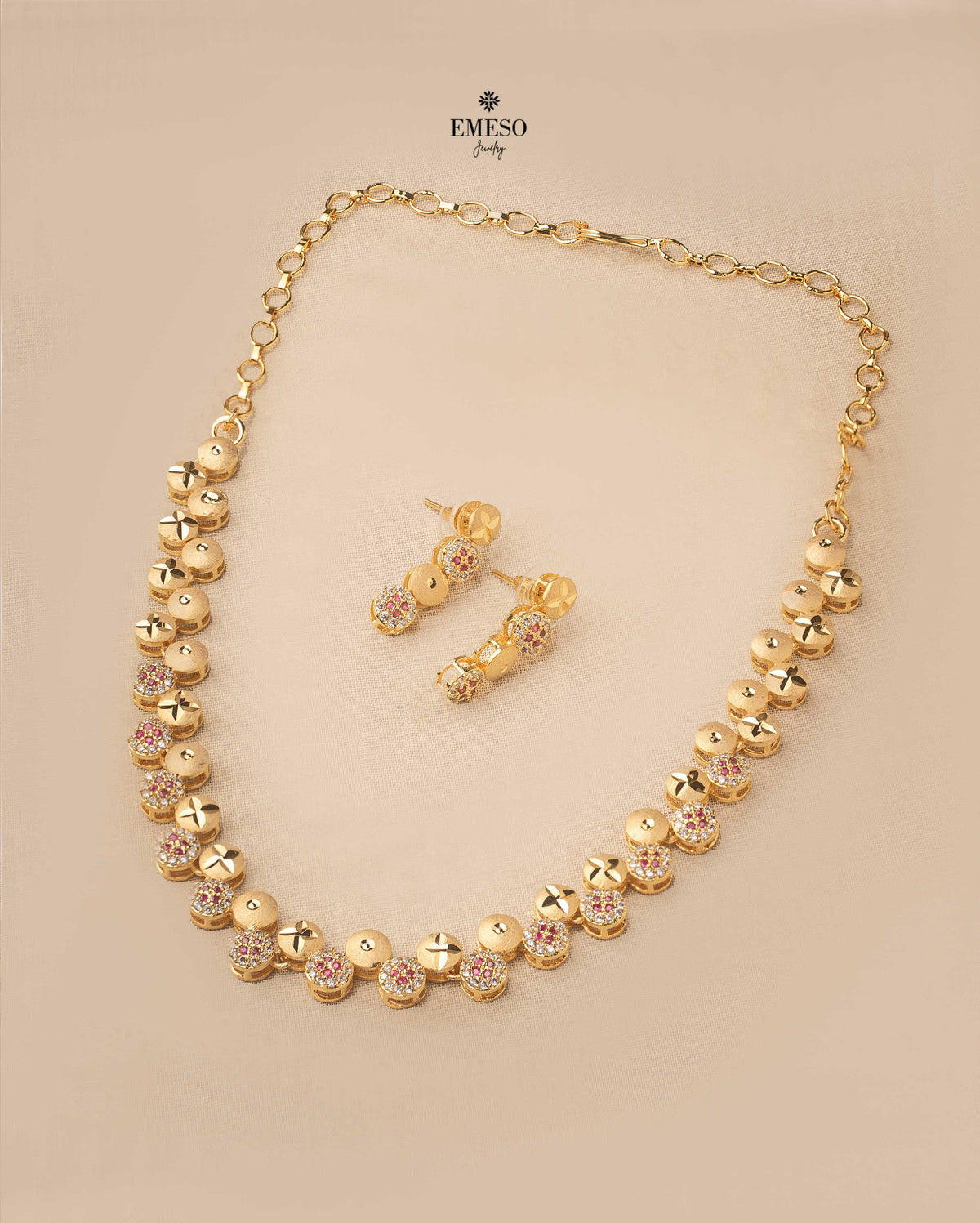 Gold Plated 18k 1.6gm Necklace EGP0032