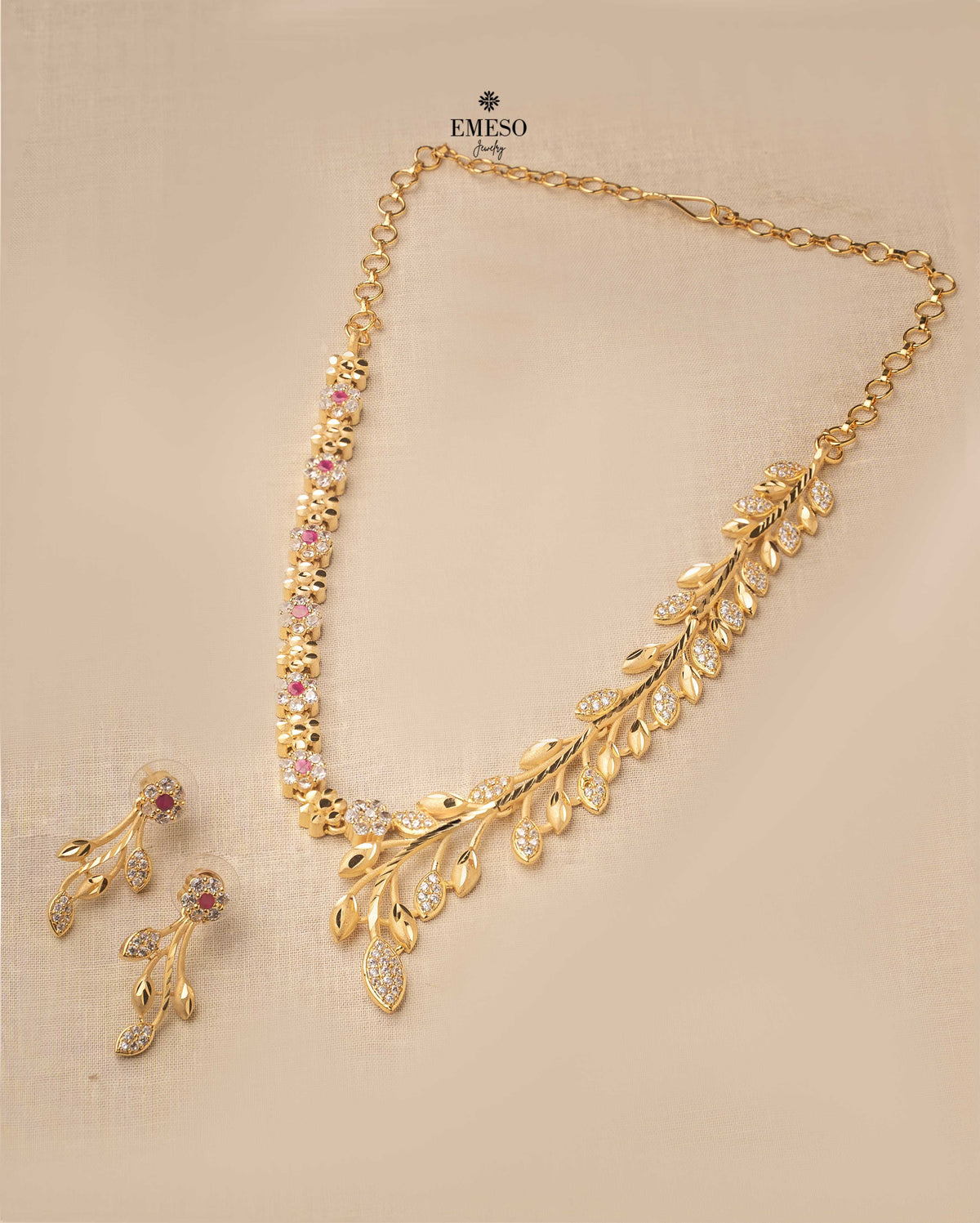 Gold Plated 18k 1.6gm Necklace EGP0033