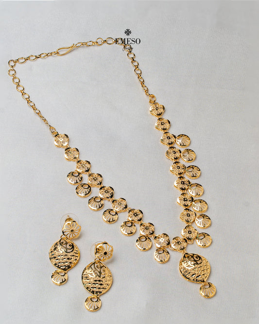 Gold Plated 18k 1.6gm Necklace EGP0025