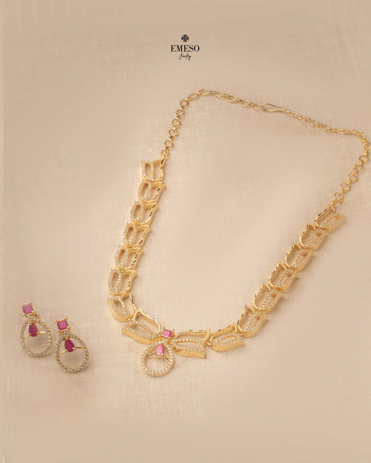 Gold Plated 18k 1.6gm Necklace EGP0035