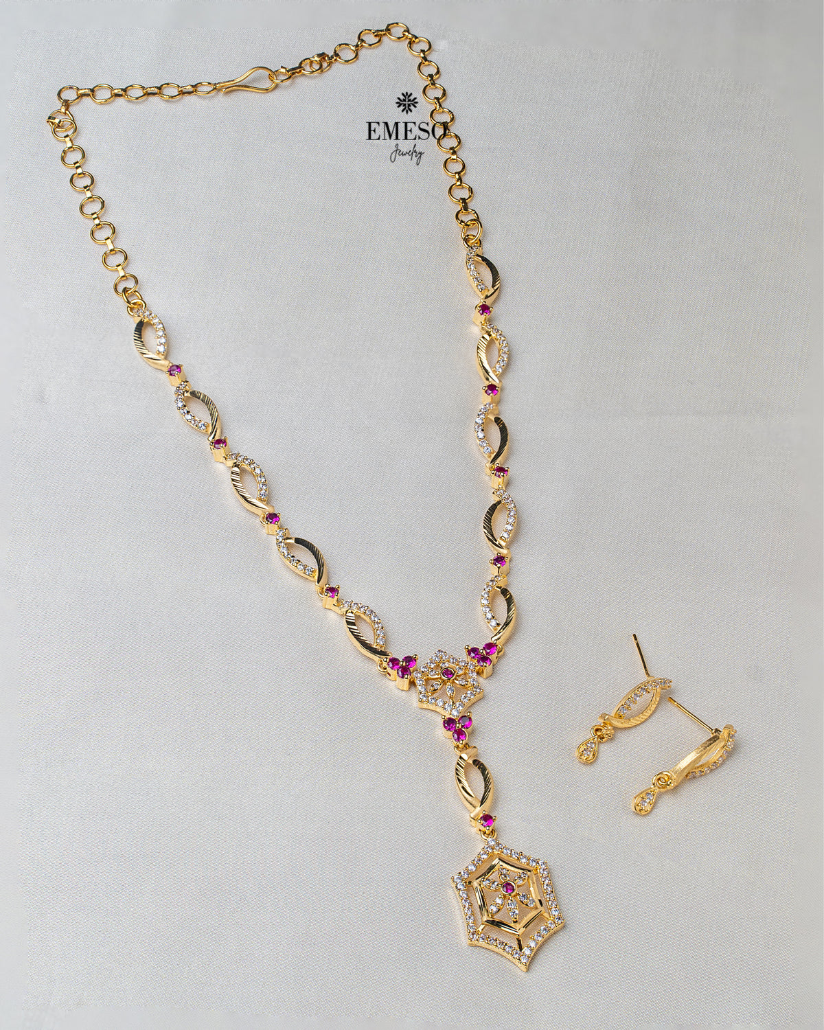 Gold Plated 18k 1.6gm Necklace EGP0027