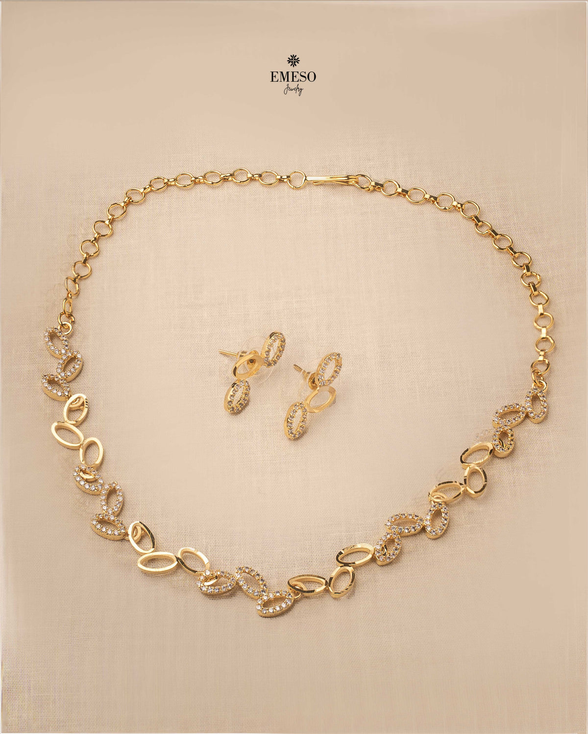 Gold Plated 18k 1.6gm Necklace EGP0029
