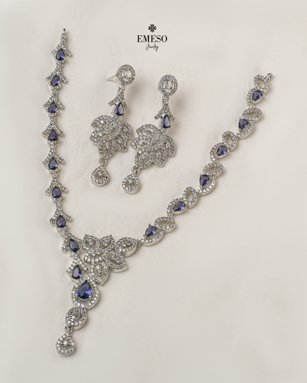 Dimond cut Necklaces EDN0061