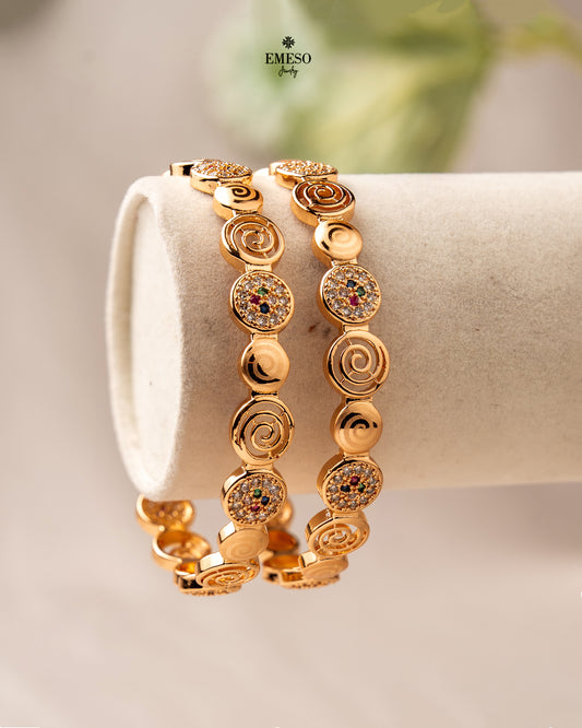 Pair Traditional Bangles ETB0009
