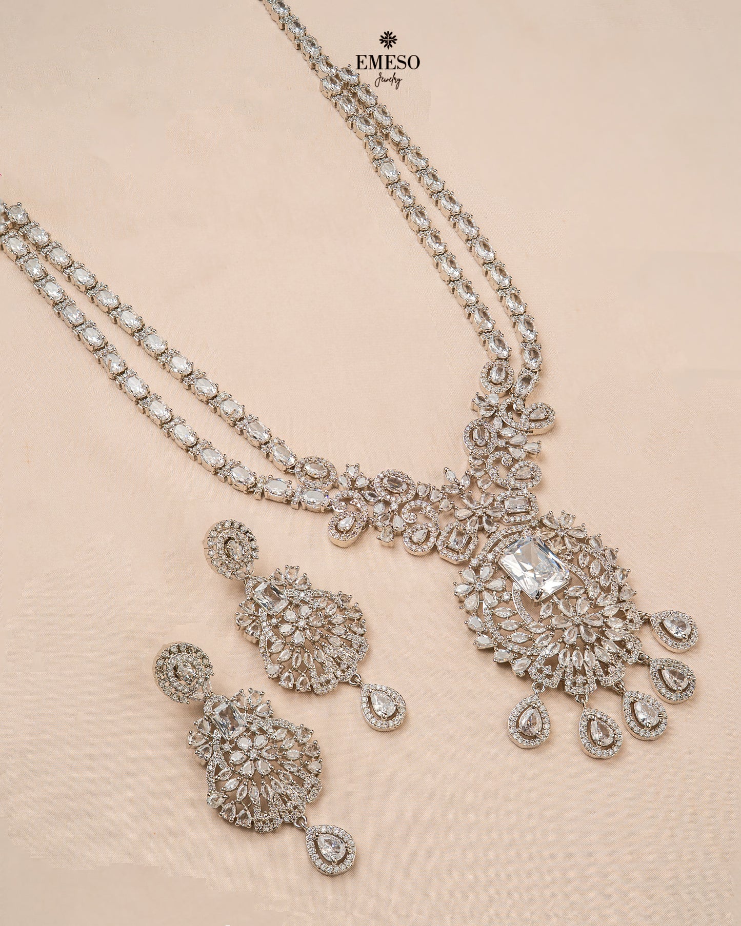 Dimond cut Necklaces EDN0048