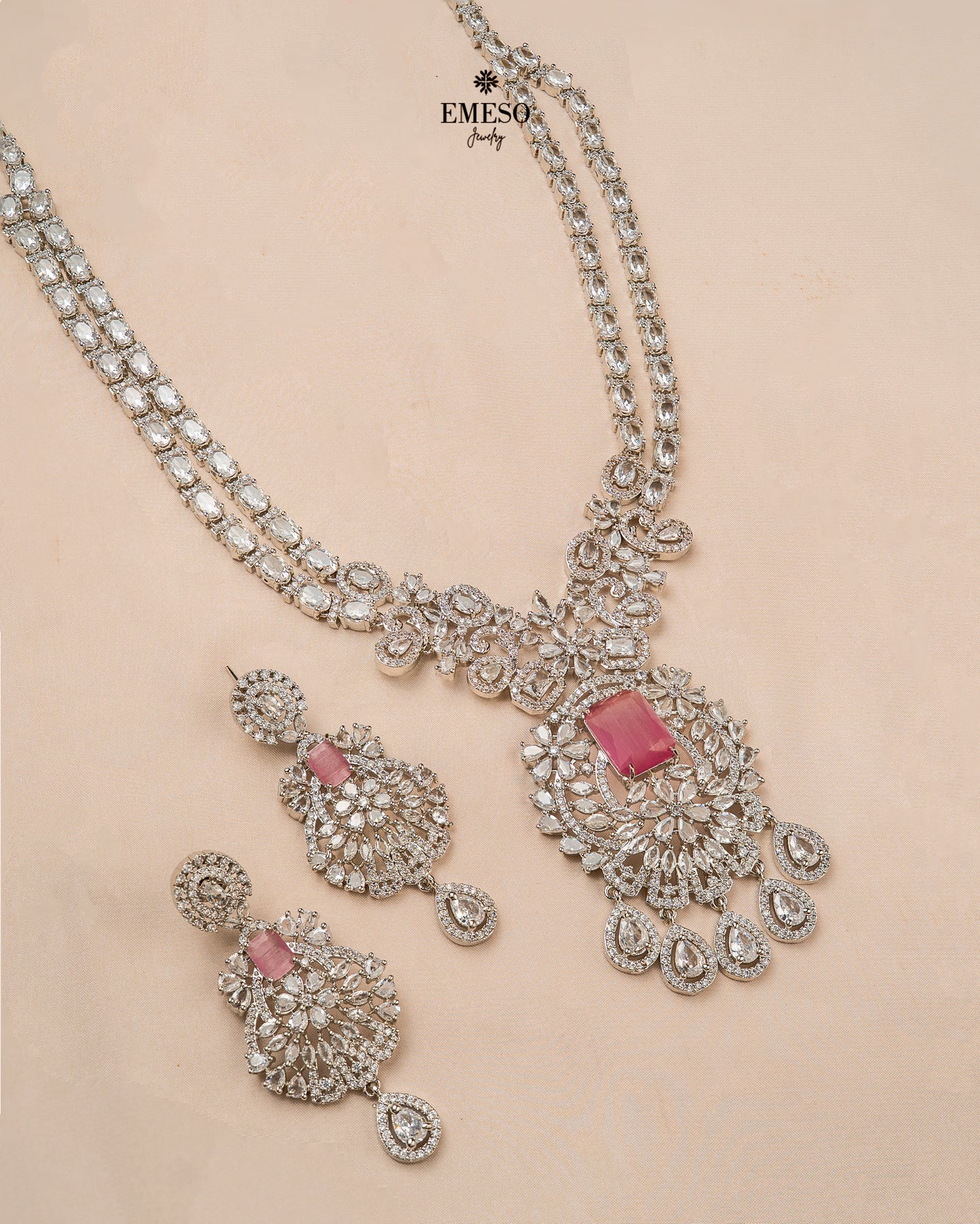 Dimond cut Necklaces EDN0045