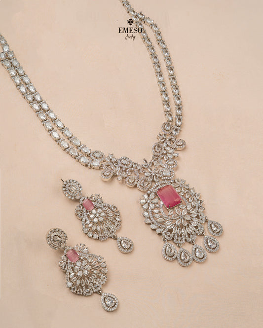 Dimond cut Necklaces EDN0045