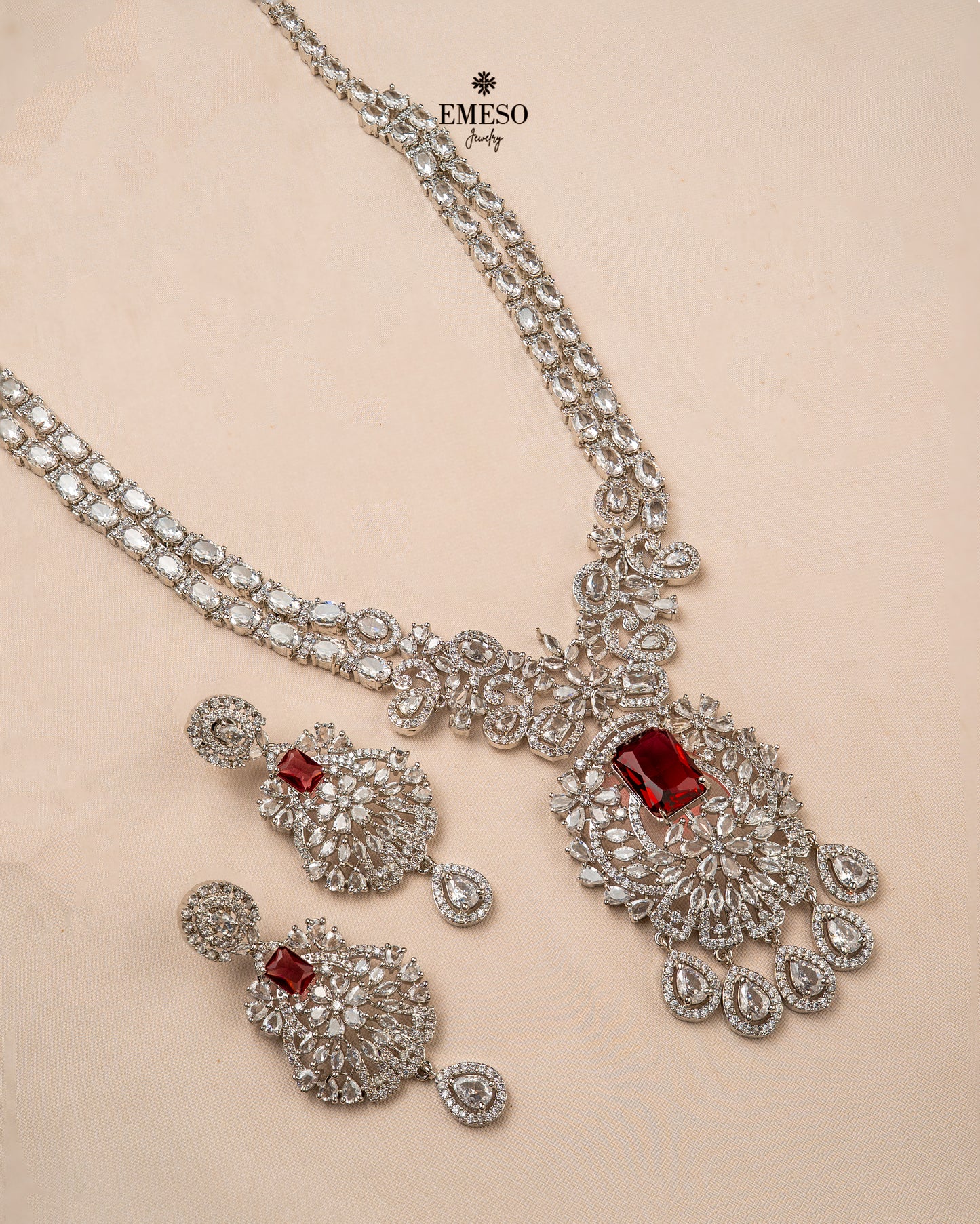 Dimond cut Necklaces EDN0044