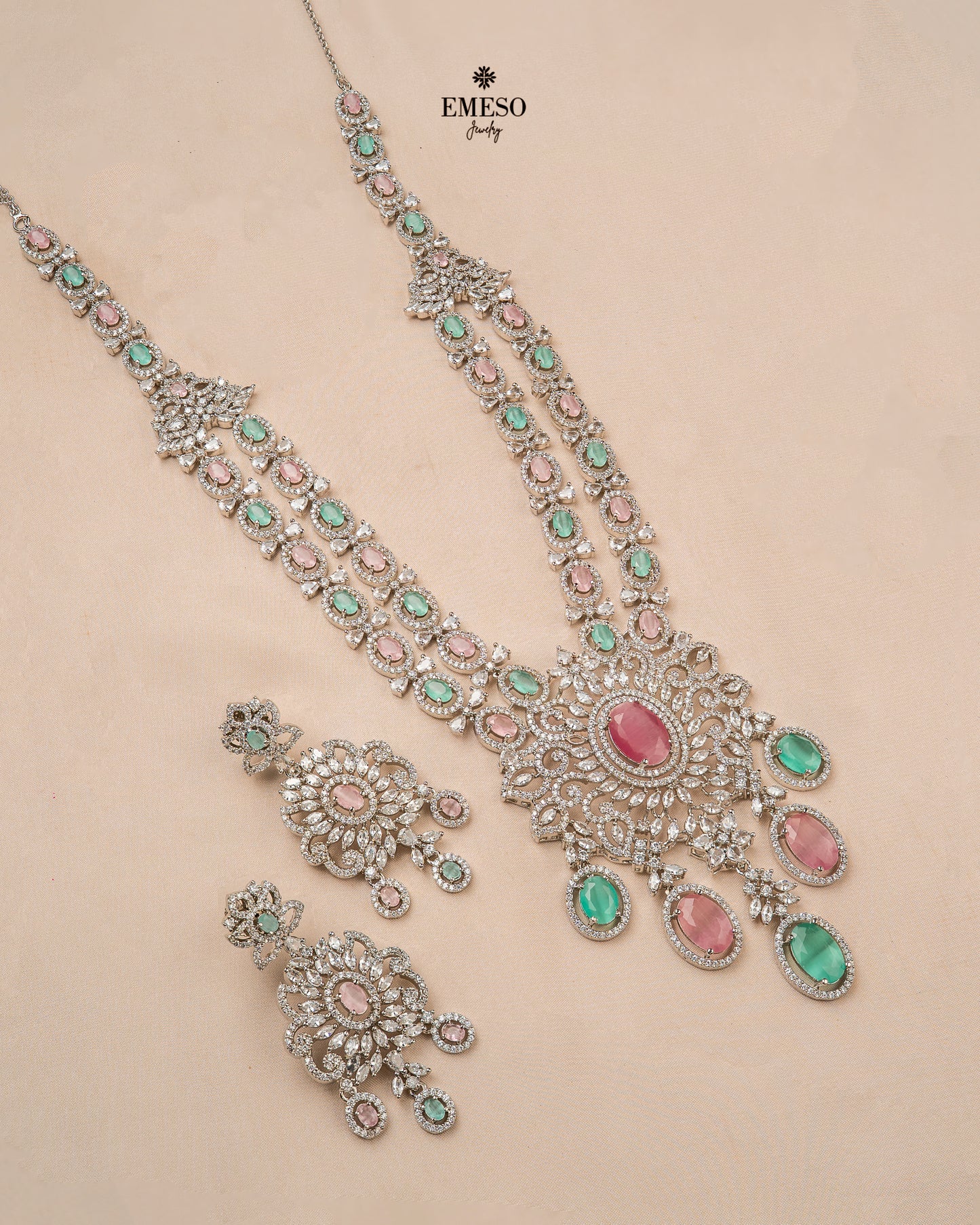 Dimond cut Necklaces EDN0041