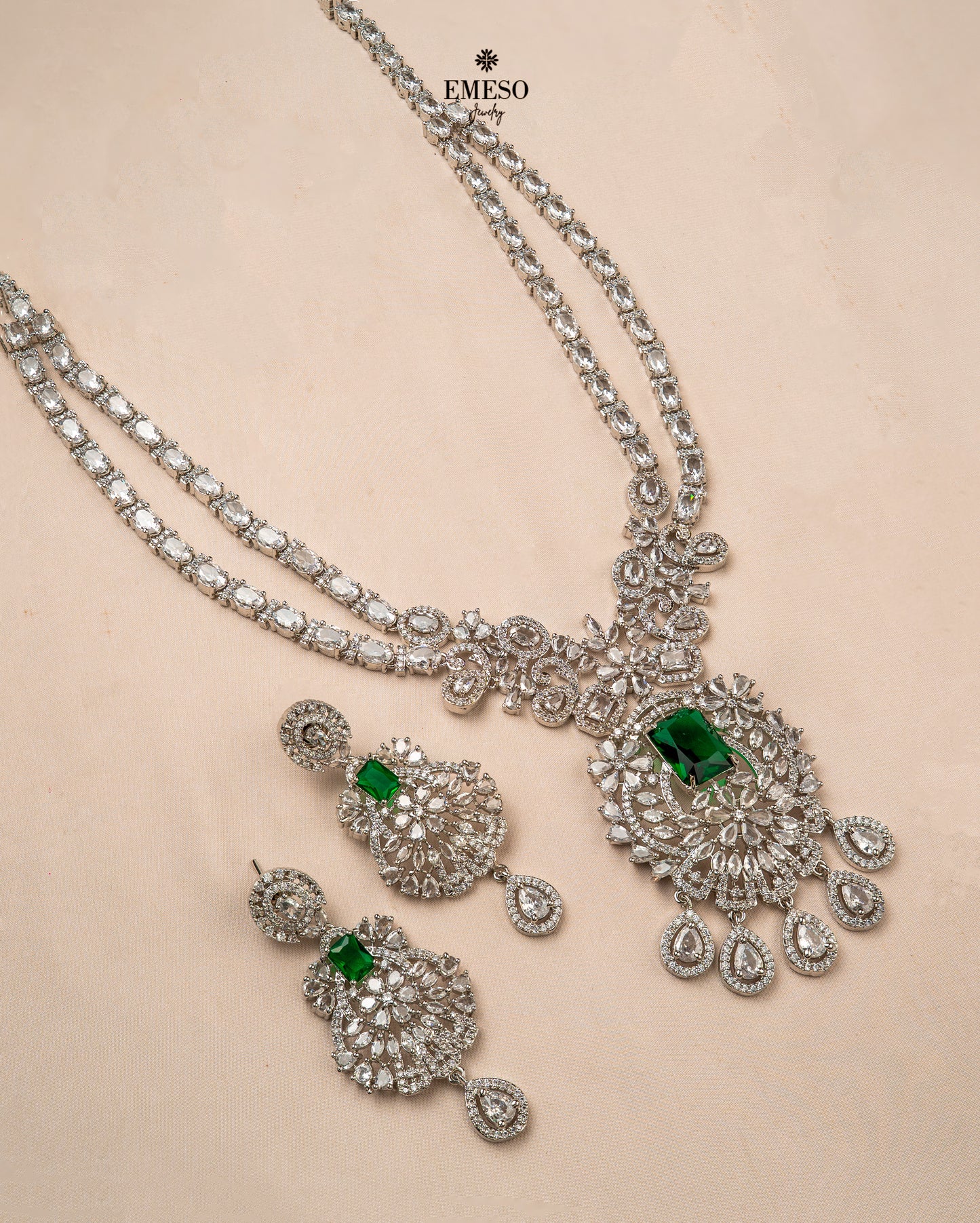Dimond cut Necklaces EDN0040