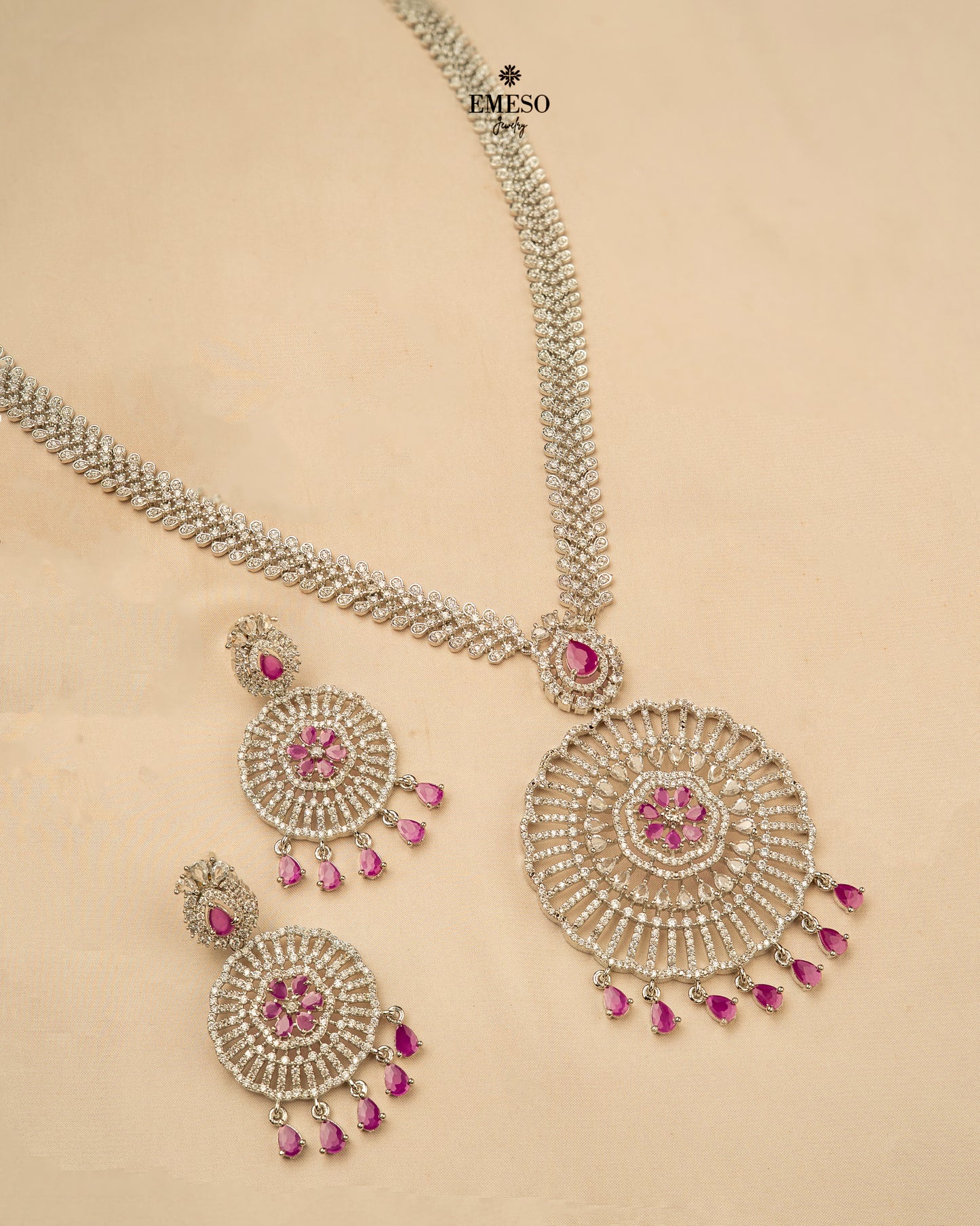 Dimond cut Necklaces EDN0014