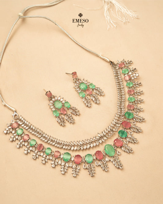 Dimond cut Necklaces EDN0038