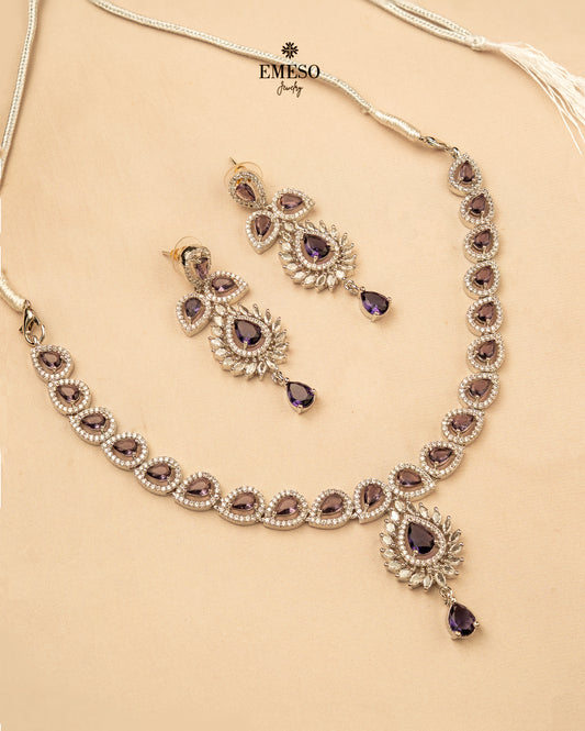 Dimond cut Necklaces EDN0034