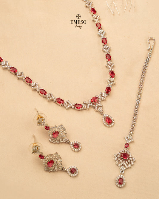 Dimond cut Necklaces EDN0026