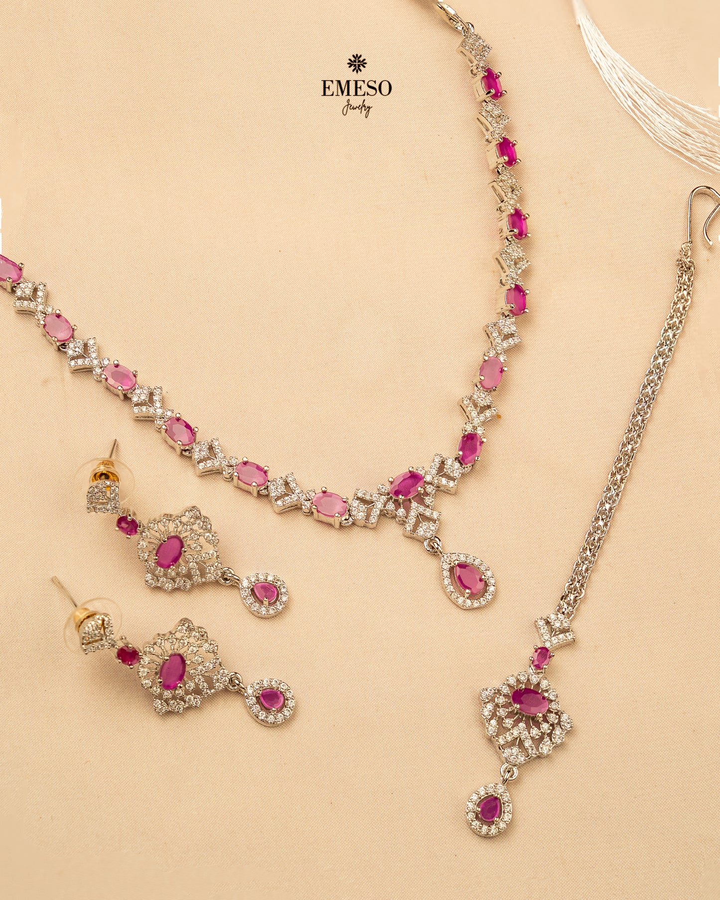 Dimond cut Necklaces EDN0025