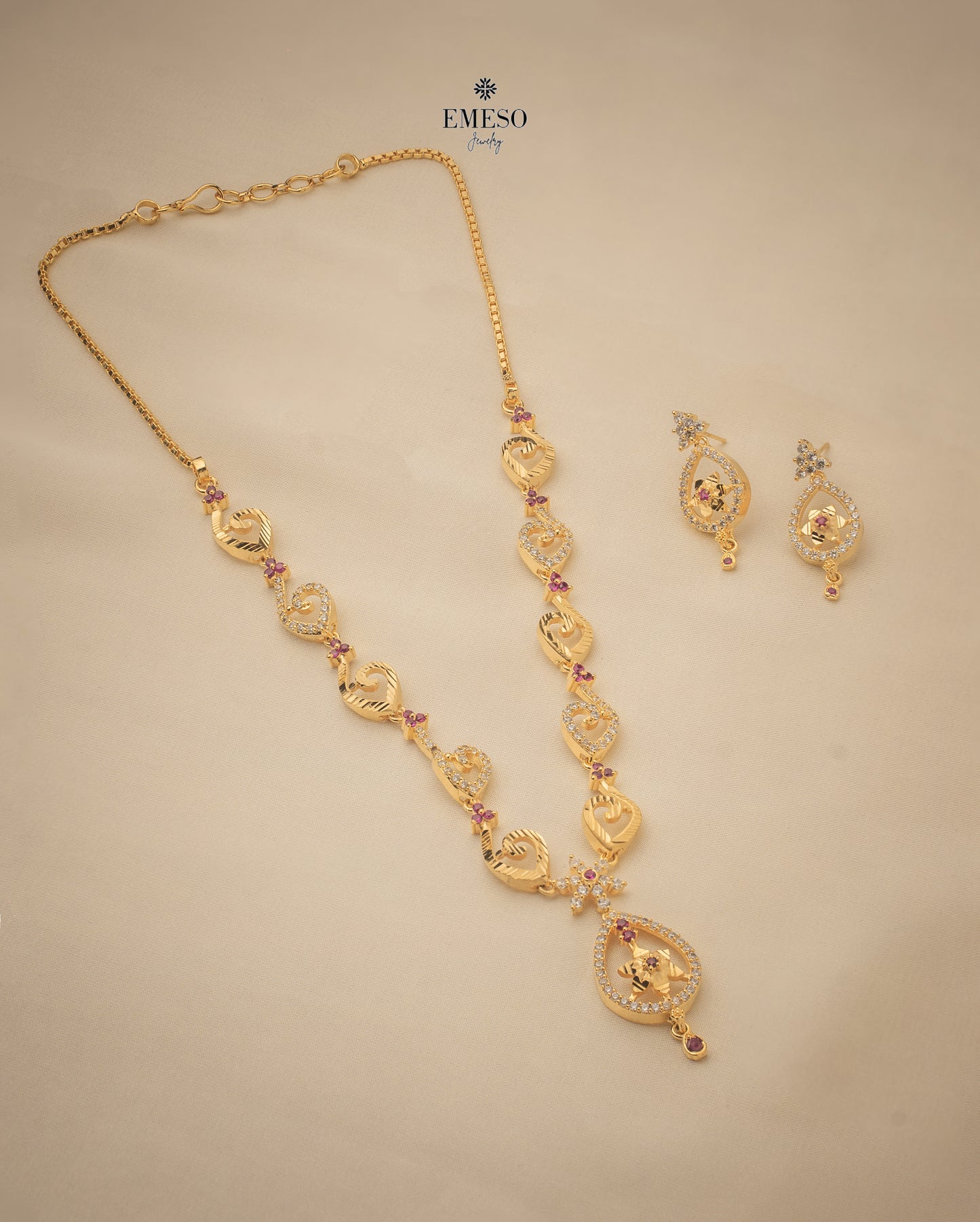 Gold Plated 18k 1.6gm Necklace EGP0001