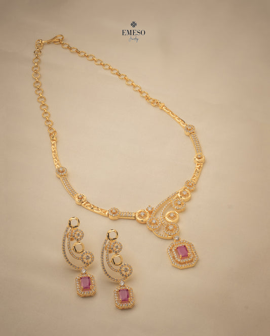 Gold Plated 18k 1.6gm Necklace EGP0002