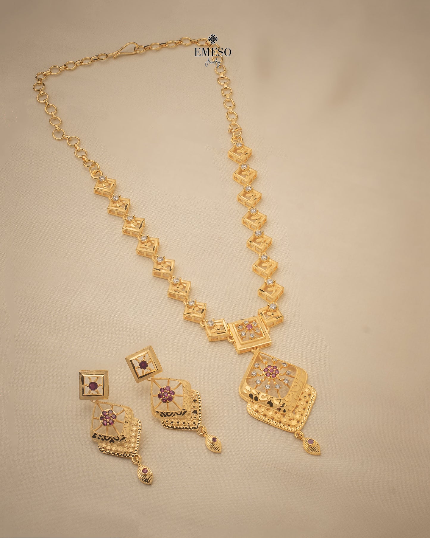 Gold Plated 18k 1.6gm Necklace EGP0007