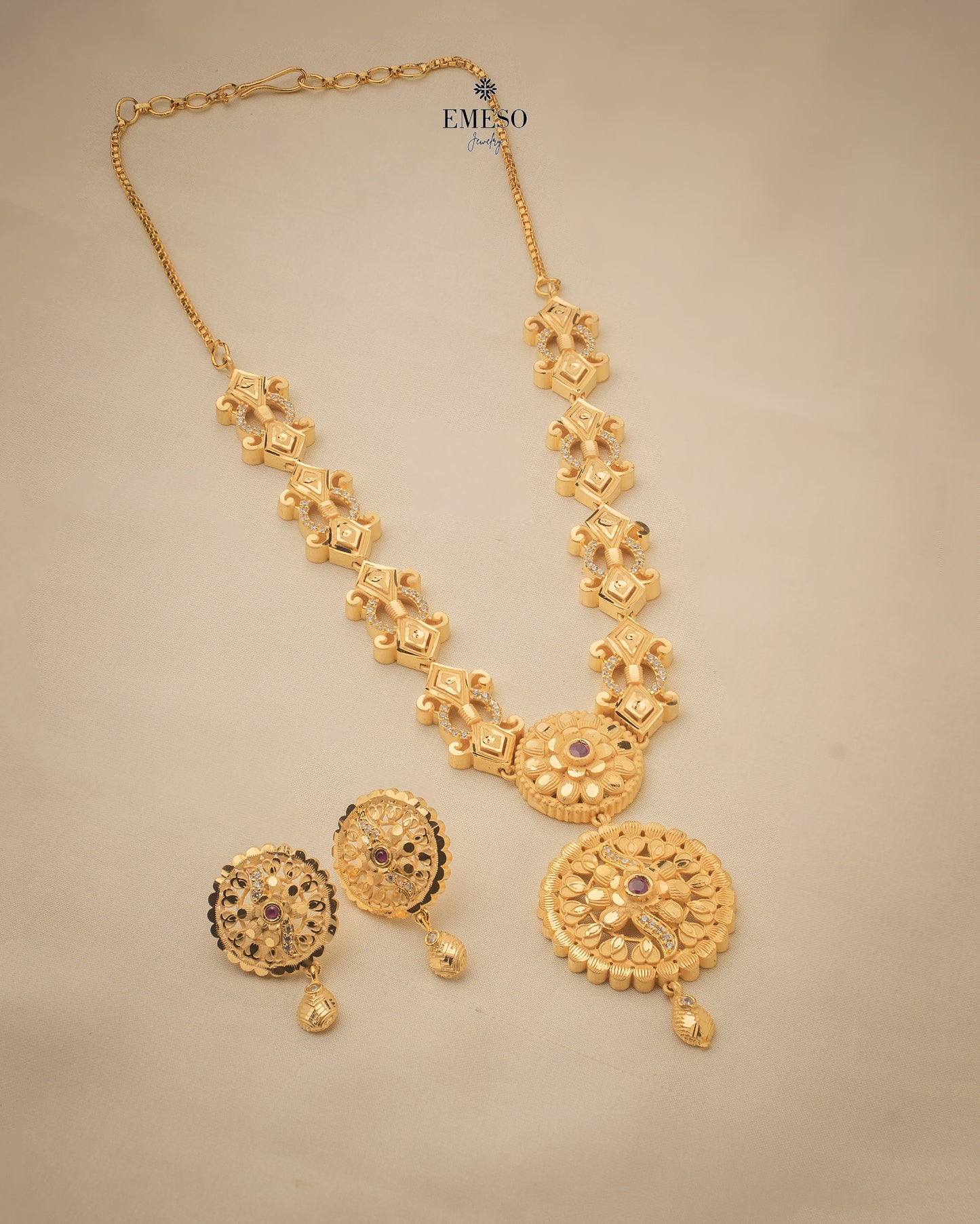 Gold Plated 18k 1.6gm Necklace EGP0010