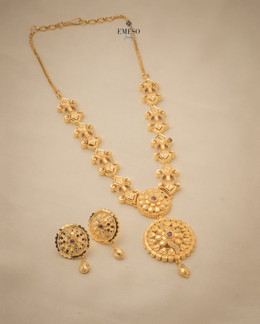 Gold Plated 18k 1.6gm Necklace EGP0010