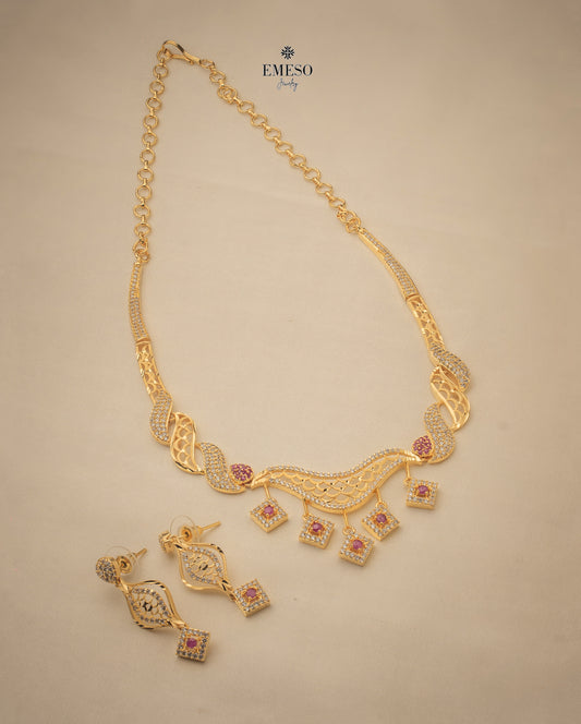 Gold Plated 18k 1.6gm Necklace EGP0011