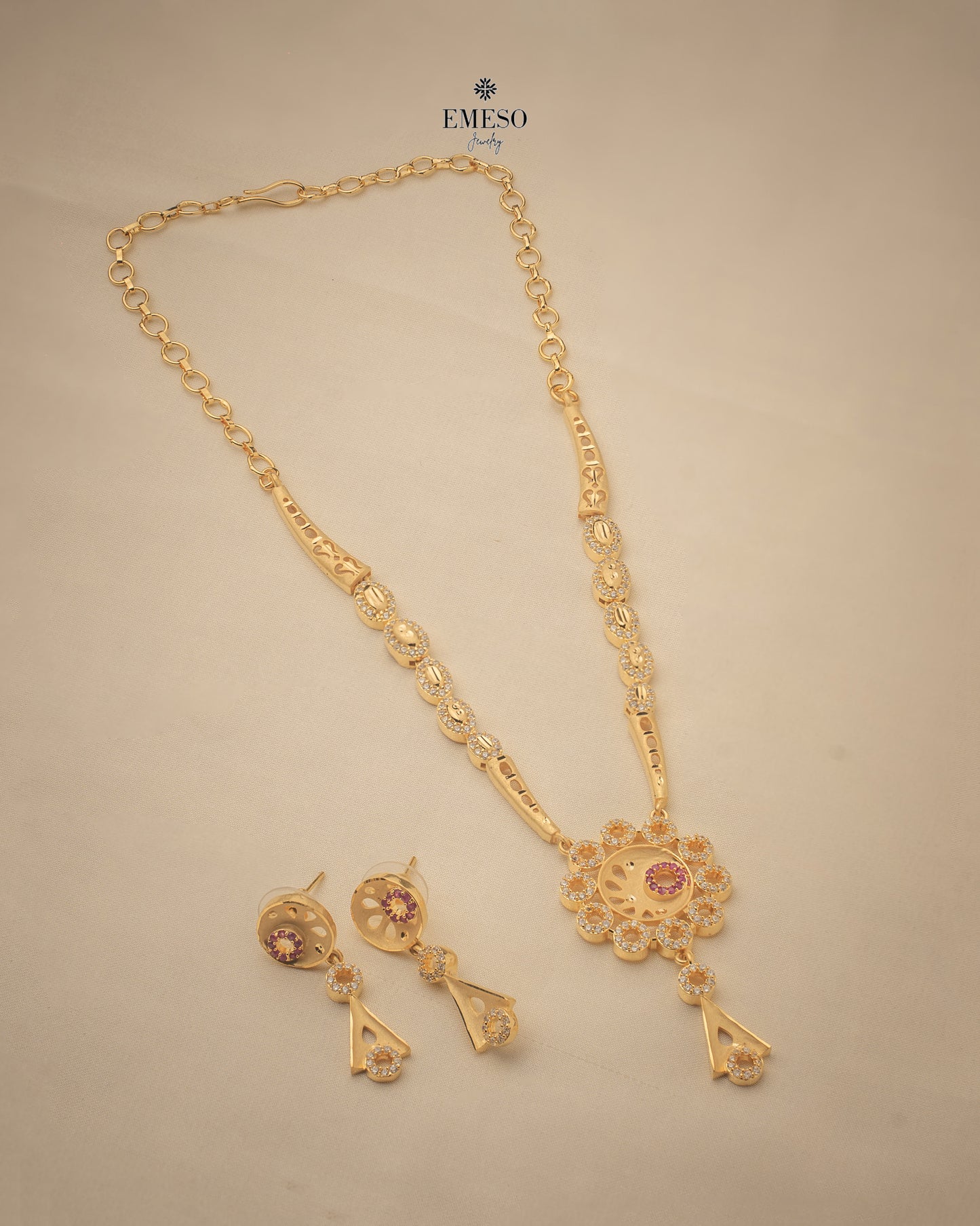 Gold Plated 18k 1.6gm Necklace EGP0012