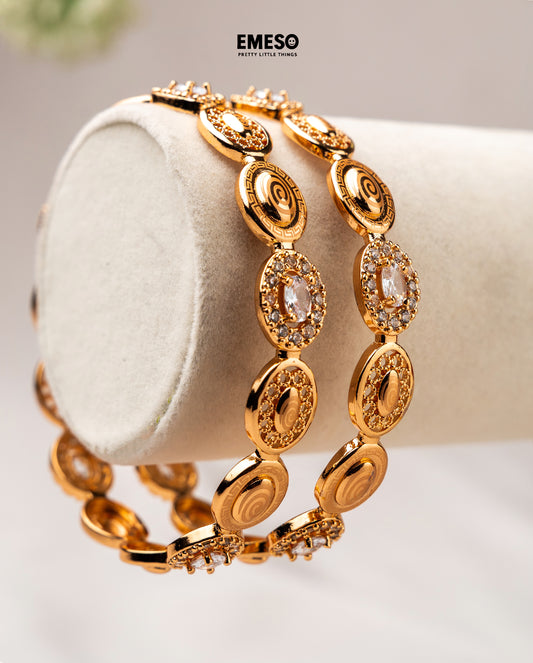 Shimmering Unique Bangles