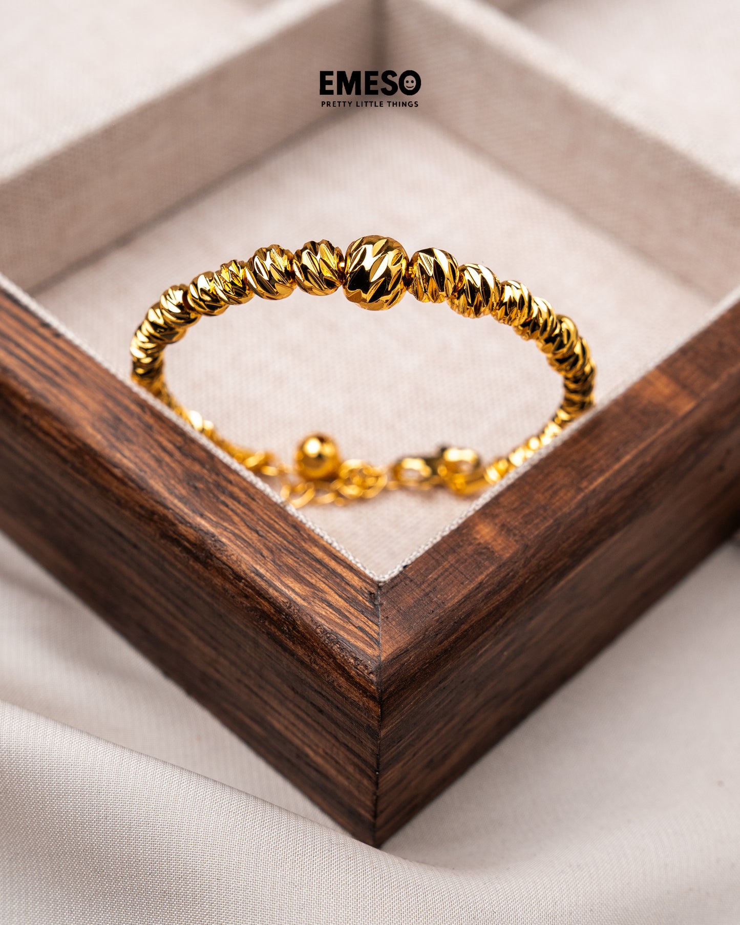 Golden Helix Bracelet for your princess (Kid)
