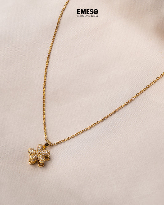 Sparkling Flower Pendant