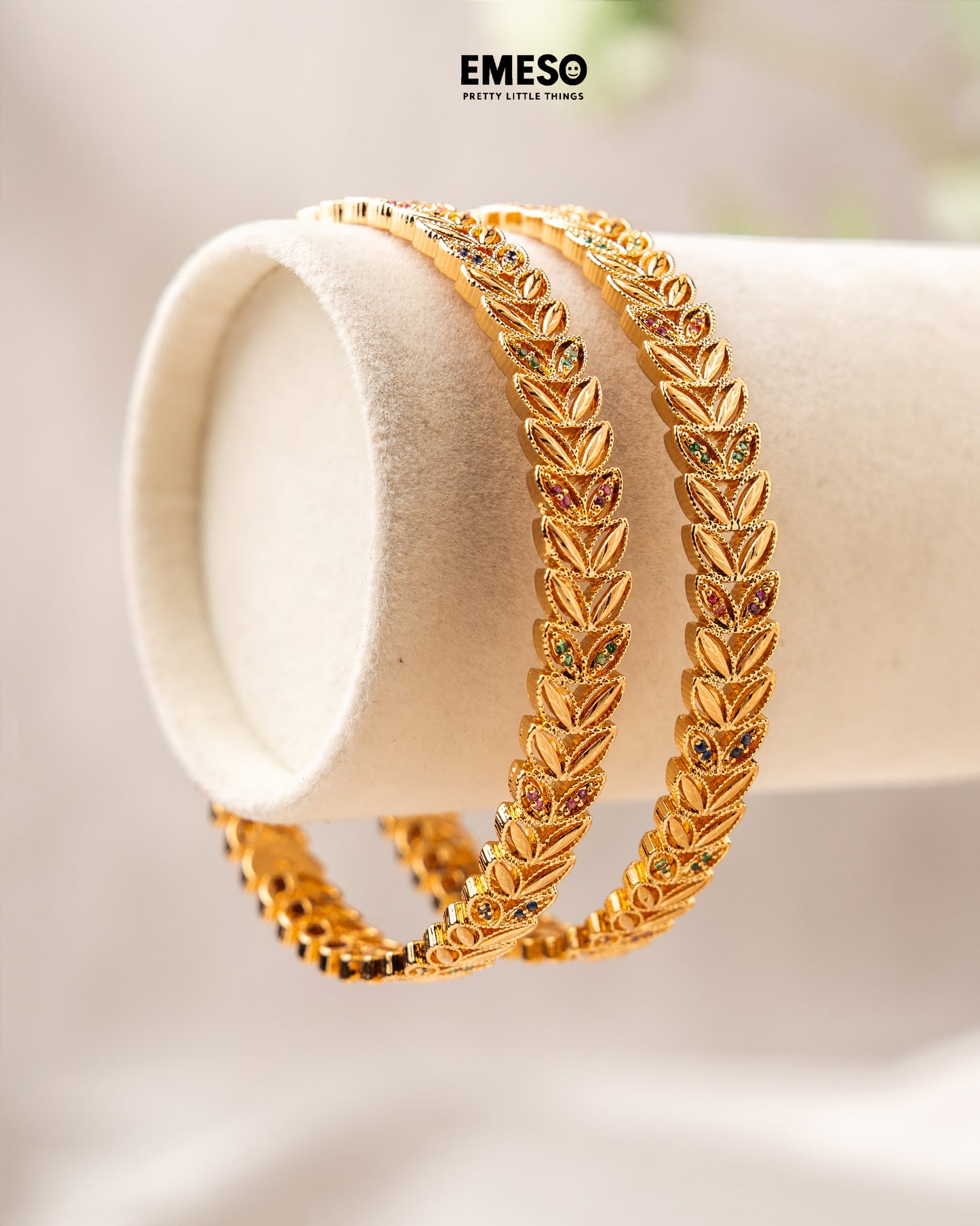 Gemstone Harmony Bangles