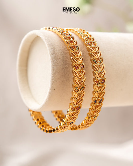 Gemstone Harmony Bangles